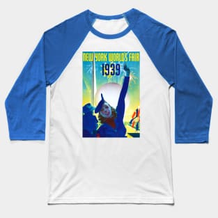 World's Fair 1939 Baseball T-Shirt